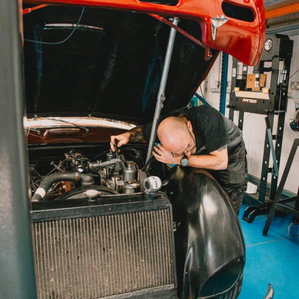 1956 Jensen 541 Set Up to Run Synthetic Fuel 11