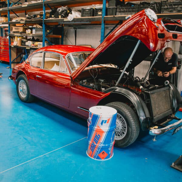1956 Jensen 541 Set Up to Run Synthetic Fuel 5
