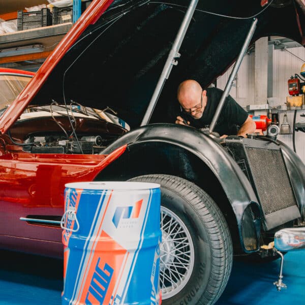 1956 Jensen 541 Set Up to Run Synthetic Fuel 7