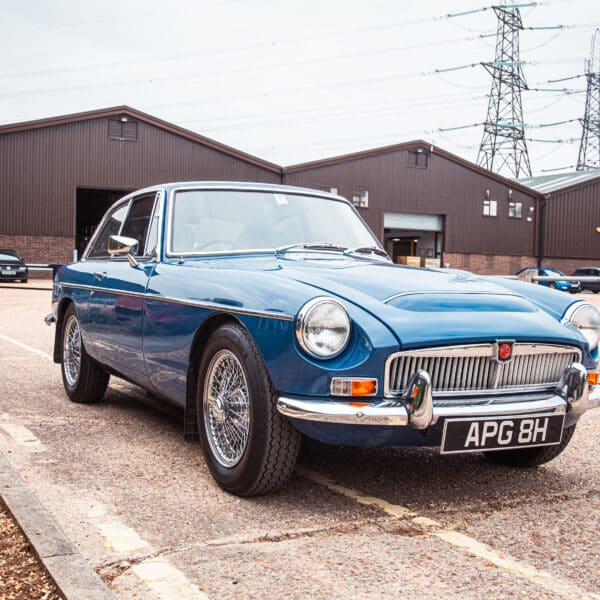 1969 MGC GT Arrival Photos 7