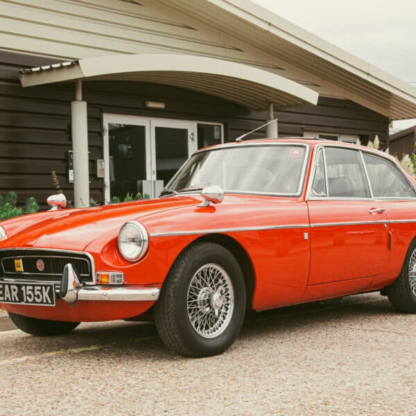 1972 MGB GT Arrival Photos