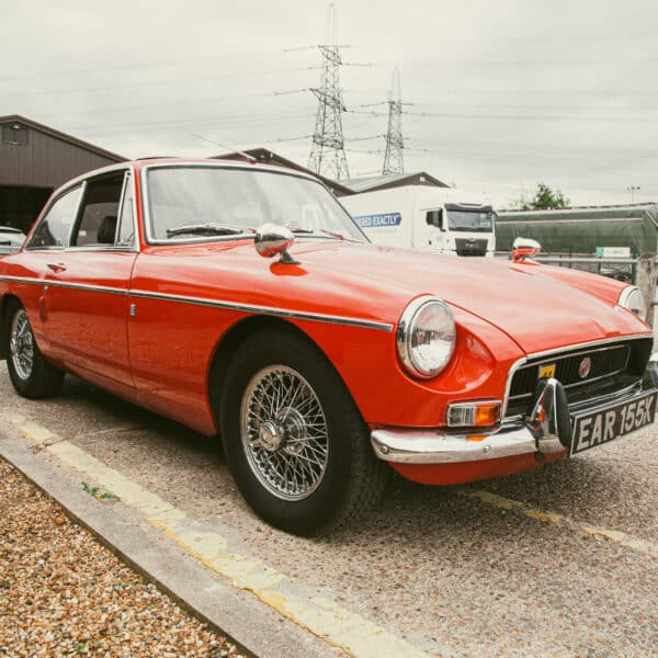 1972 MGB GT Arrival Photos 8