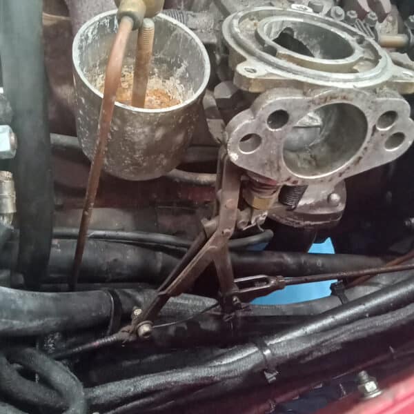 21.08.2025 1954 MG TF RED repairs 91 1