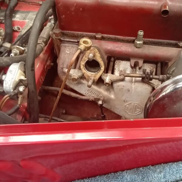 21.08.2025 1954 MG TF RED repairs 91 2