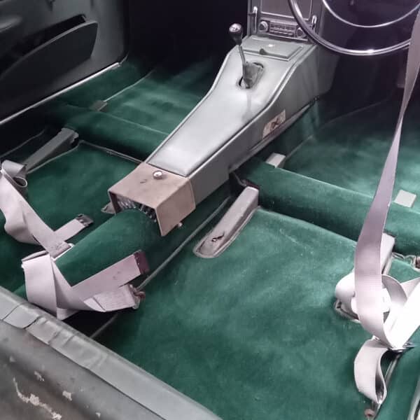 21.08.2025 1965 Jaguar 340 Mk2 Green headlining and carpets 4