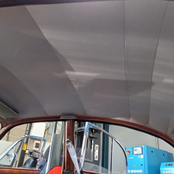21.08.2025 1965 Jaguar 340 Mk2 Green headlining and carpets 5