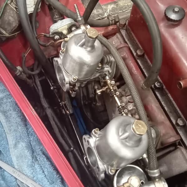 220825 1954 MG TF Fuel System Recommission 19