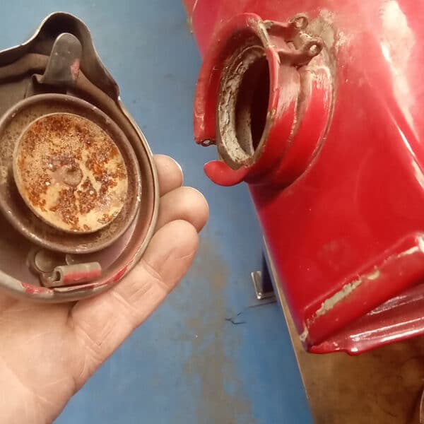 220825 1954 MG TF Fuel System Recommission 6