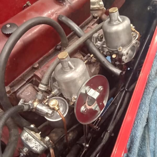 220825 1954 MG TF Fuel System Recommission 9 1