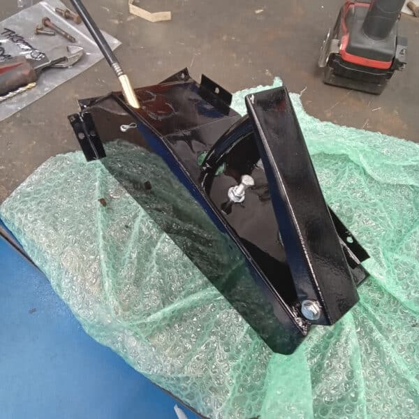 220825 1955 Aston Martin Drophead Brake Shoes Throttle Pedal Brake Pipes and Axle Straps 5