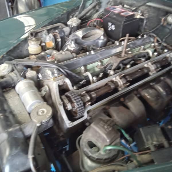 220825 1965 Jaguar Mk2 Prep for Test Drive 11