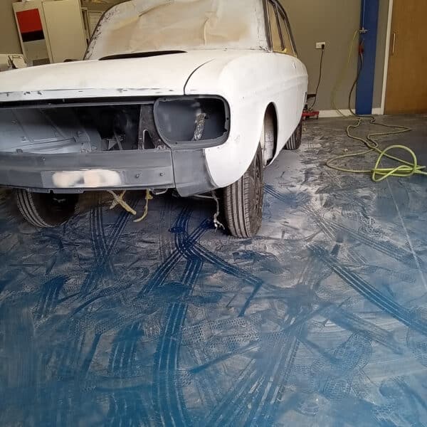7.08.2025 1969 Audi 70L White sanding 3