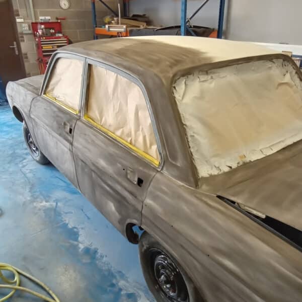 7.08.2025 1969 Audi 70L White sanding 6