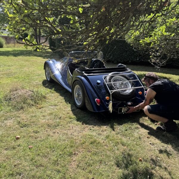 Behing the scenes morgan and mercedes sl 500 2