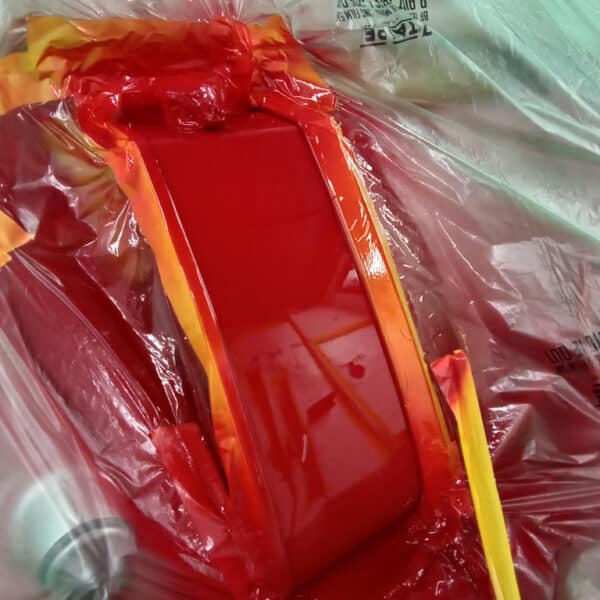 020925 1954 MG TF Tank Damage Repaired