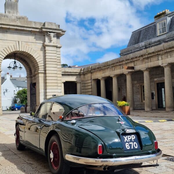 040925 1956 Jensen 541 Carriage Green at Royal William Yard 3