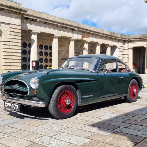 040925 1956 Jensen 541 Carriage Green at Royal William Yard 4