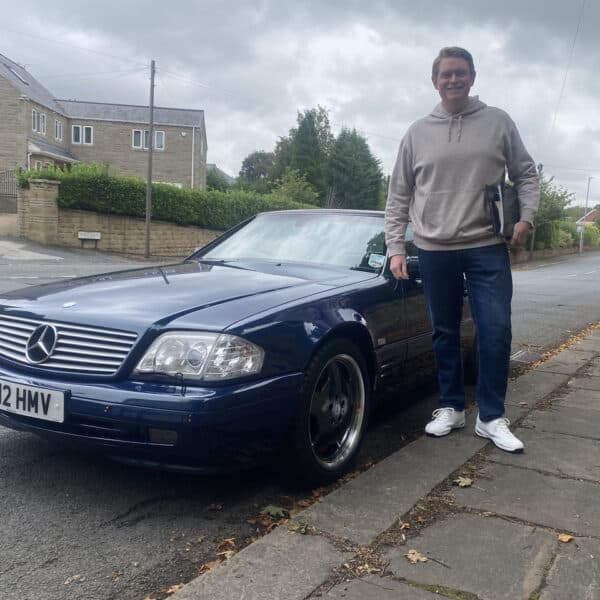 05092025 1998 Mercedes SL500 pdi and delivery 1