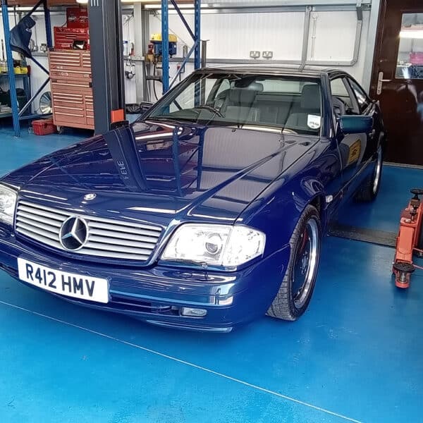 05092025 1998 Mercedes SL500 pdi and delivery 11