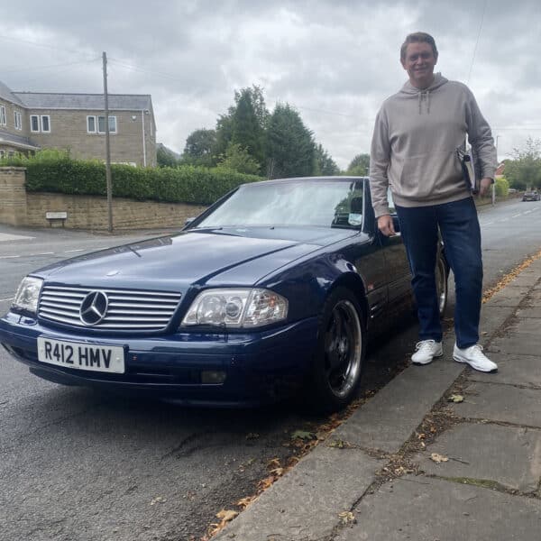05092025 1998 Mercedes SL500 pdi and delivery 3