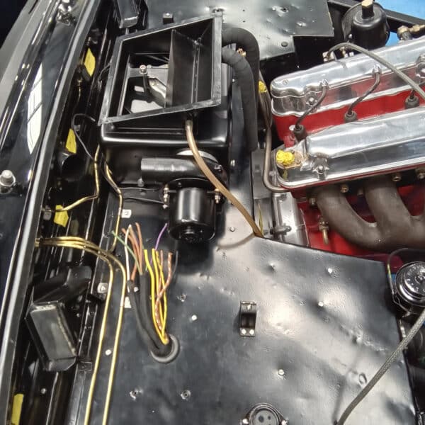 08092025 1953 Aston Martin DB24 heater and chrome 7