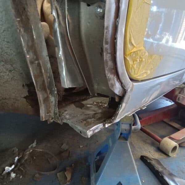 08092025 1971 Fiat 500 Rust Repairs 6