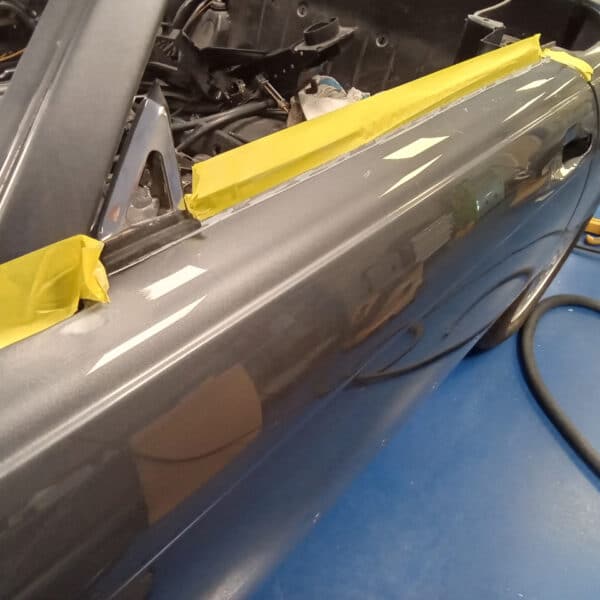 08092025 1987 Mercedes 500 SL prime prep 4