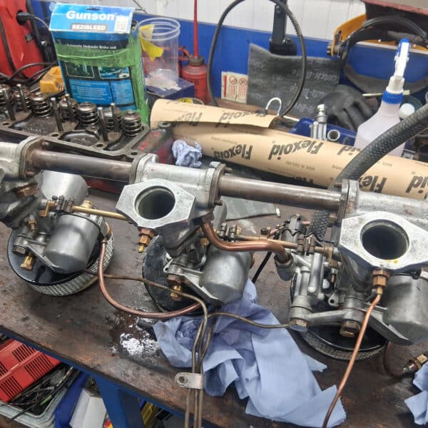16.09.2025 1956 Jensen 541 Maroon Carb settings 91 2