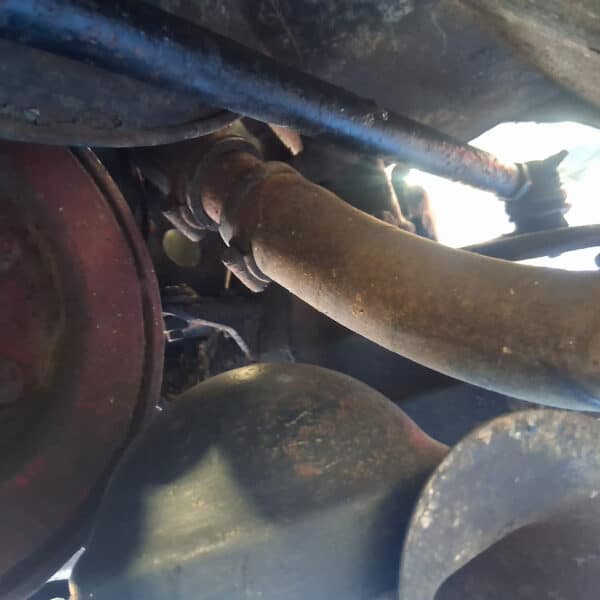 16.09.2025 1956 Jensen 541 Maroon front wheel Ailgnment 1