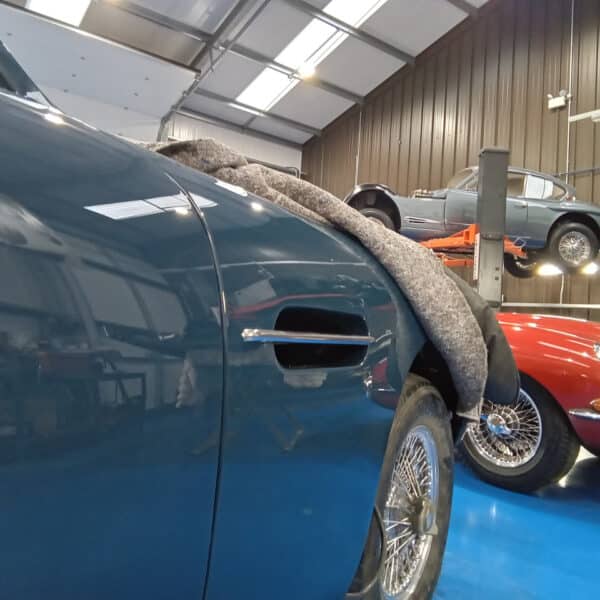 16.09.2025 1969 Aston Martin DB6 Volante Blue fitting new parts 23