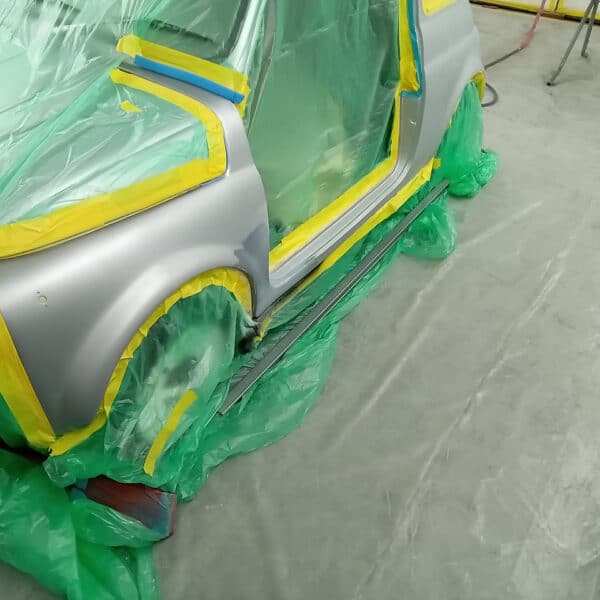 16.09.2025 1971 Fiat 500 Silver mask and paint 1