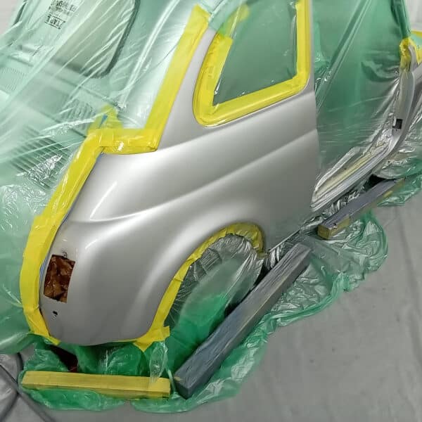 16.09.2025 1971 Fiat 500 Silver mask and paint 14