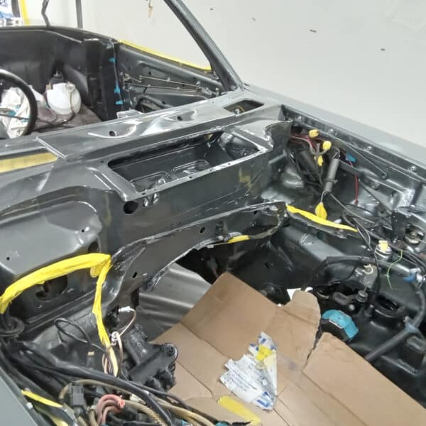 16.09.2025 1987 Mercedes 500 SL Greyprep work 2