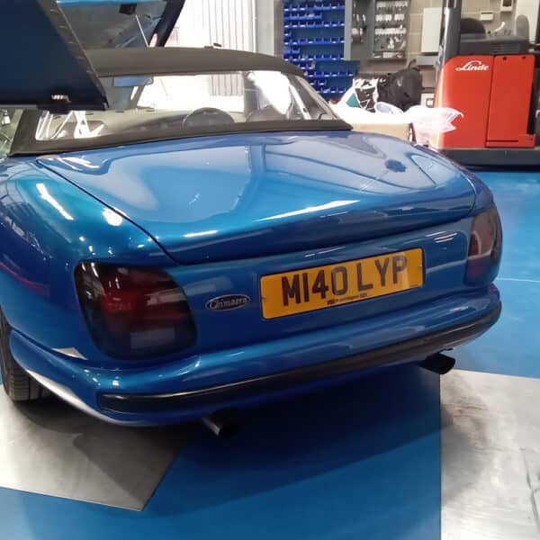 16.09.2025 1994 TVR Chimaera Blue inspection and service 91 2