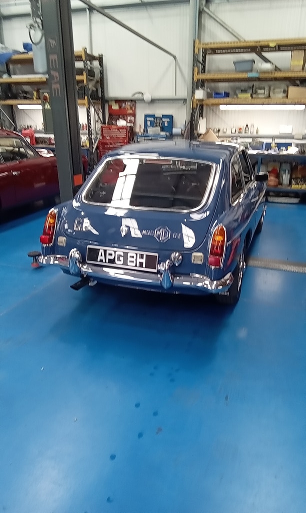 170925 1969 MGC GT PDI and Repairs 8