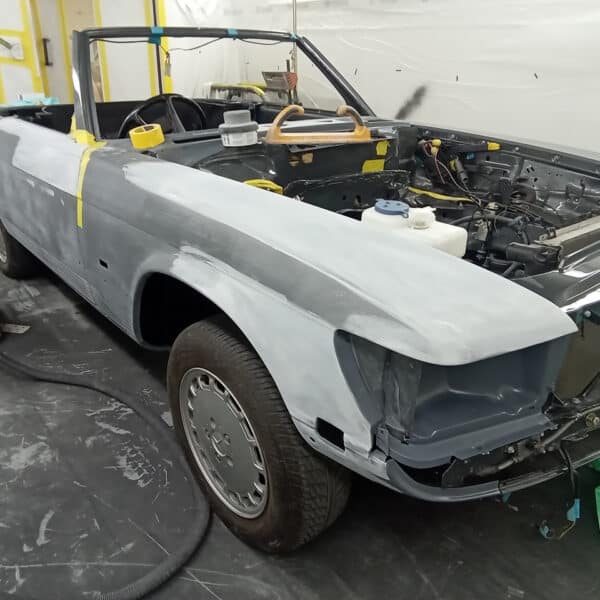 170925 1987 Mercedes 500SL Prep for Paint 3