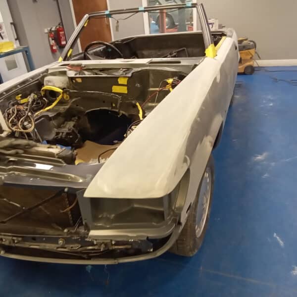 170925 1987 Mercedes 500SL Prep for Paint 5