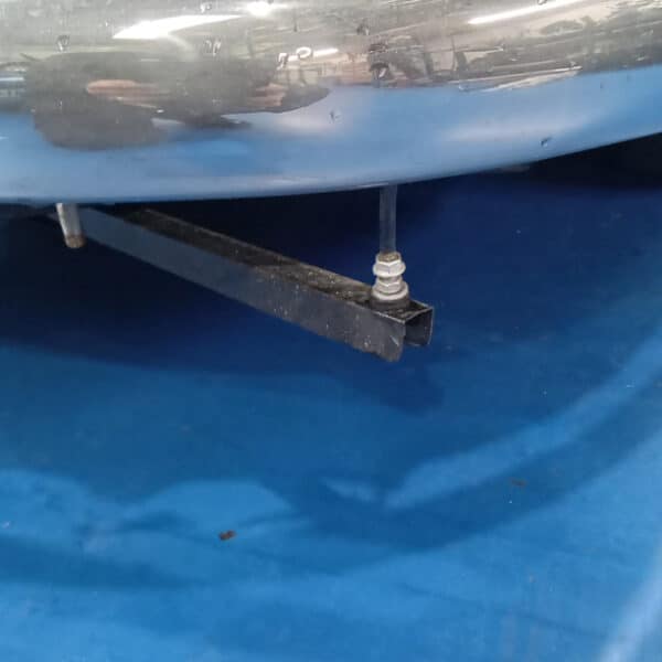 180925 1956 Jensen 541 Spare Wheel Carrier and Fuse Holder 5