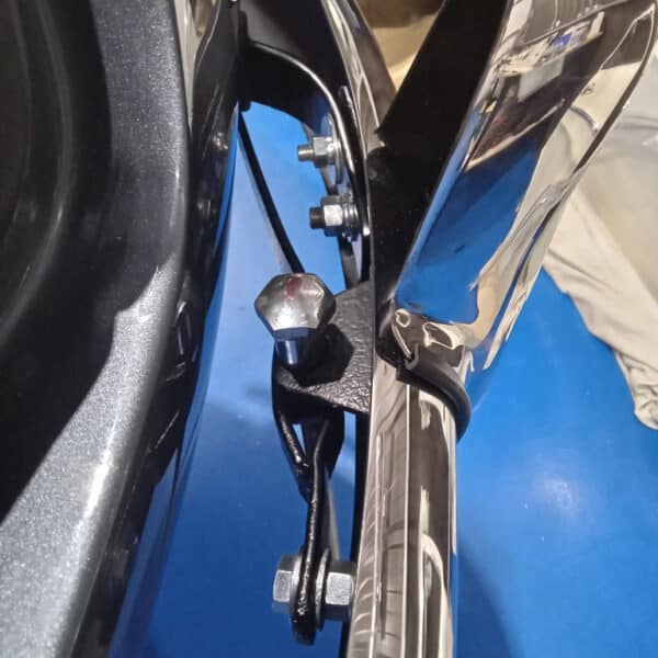 180925 1960 Jensen 541R Rear Bumper Installed 6