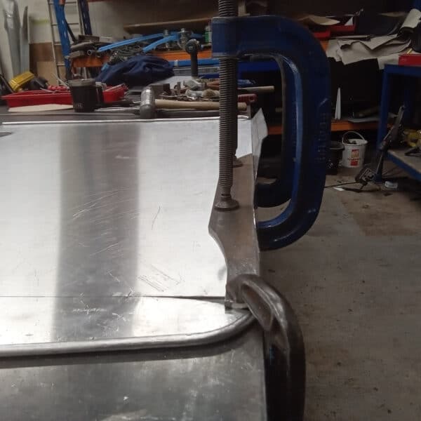 190925 1955 Aston Martin DB2 Drophead Spare Wheel Carrier 10