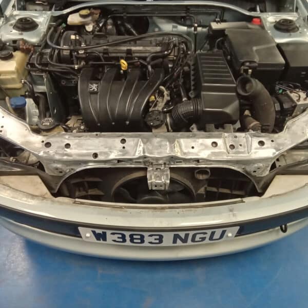 190925 2000 Peugeot 306 Cabriolet Engine Bay Painting