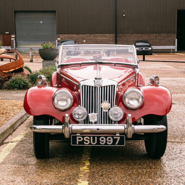 1954 MG TF Arrival Photos Update 2