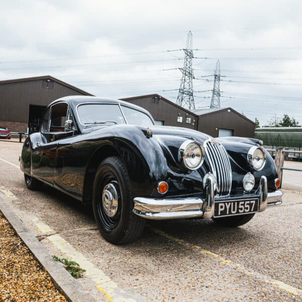 1955 Jaguar XK140 FHC Arrival 6