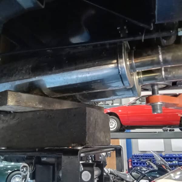 200925 1956 Jensen 541 Nut and Bolt Check Exhaust adjustment carb tuning 25