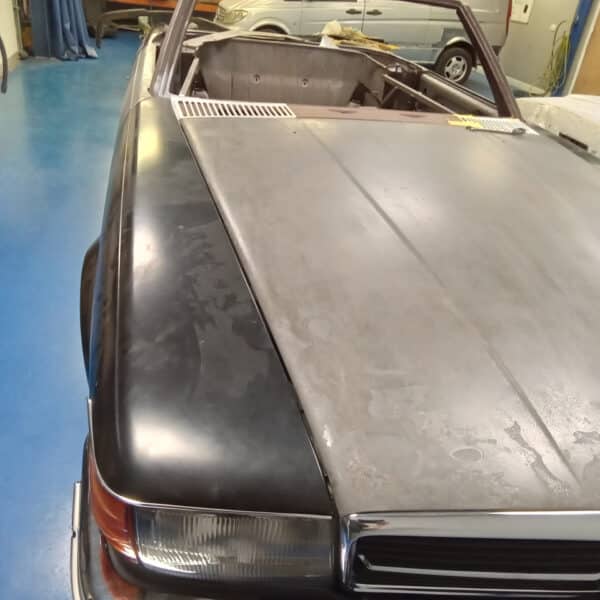 23.09.2025 1978 Mercedes 350SL Fitting up 9