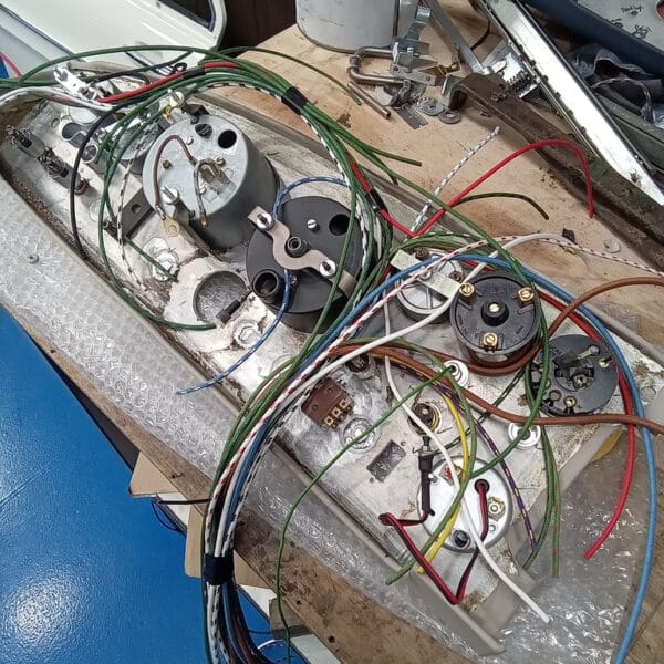 240925 1960 Jensen 541R Dash Wiring 9