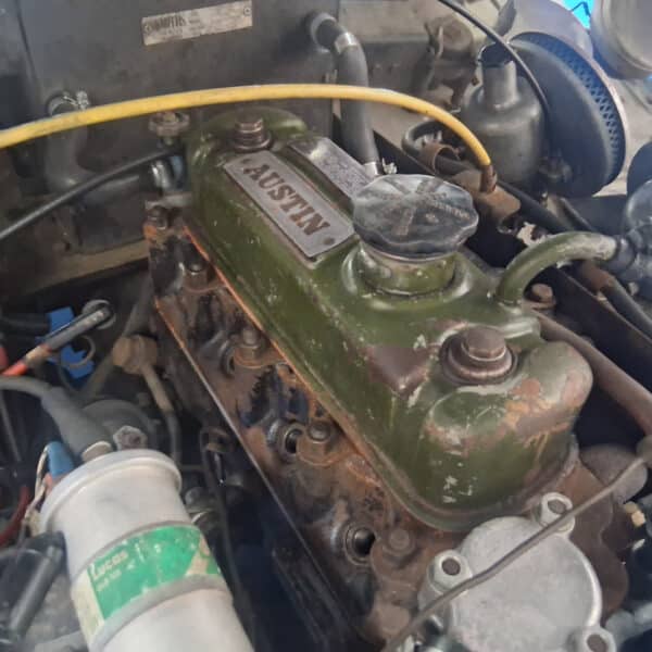 250925 1959 Austin Healey Frogeye Cylinder Head and Water Pump Removal 11