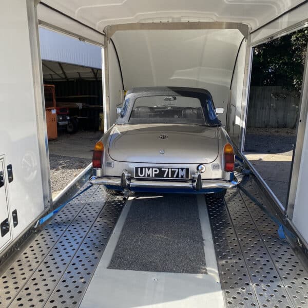 250925 1973 MGB Roadster Loaded for Transport 2