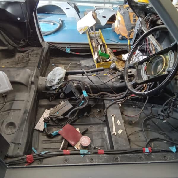 250925 1987 Mercedes 500SL Door Strip Down