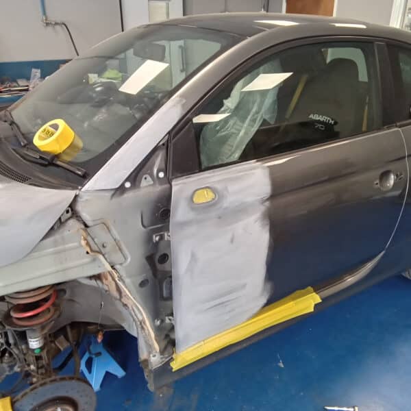 250925 2019 Fiat Abarth 595 Strip Down Body and New Wing